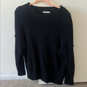 Black Knit Sweater